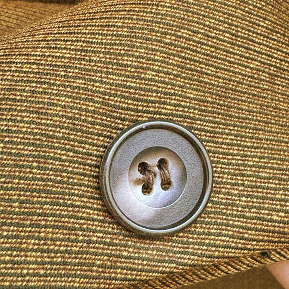 1960s Yellow Wool Sport Coat 38R Union ACWA Vintage Jacket The Hub USA 2 Button - Picture 5 of 10